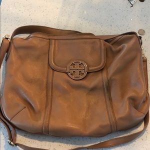 Tory Burch Leather Hobo Bag